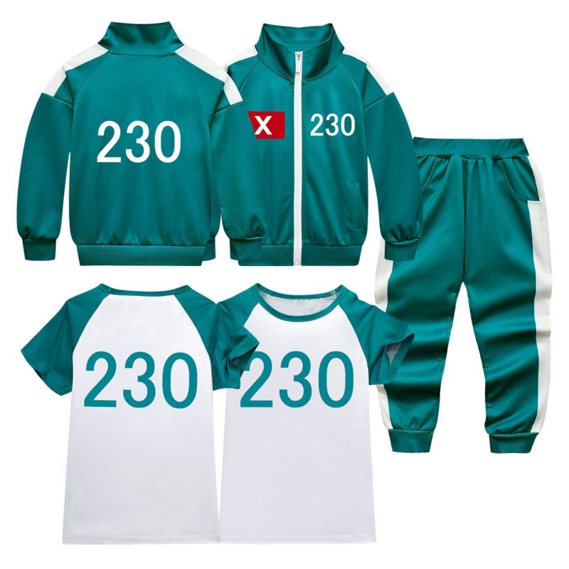 Boyshort Underwear - 2025 Nieuwe Kinderen Aangepaste Calamari Games