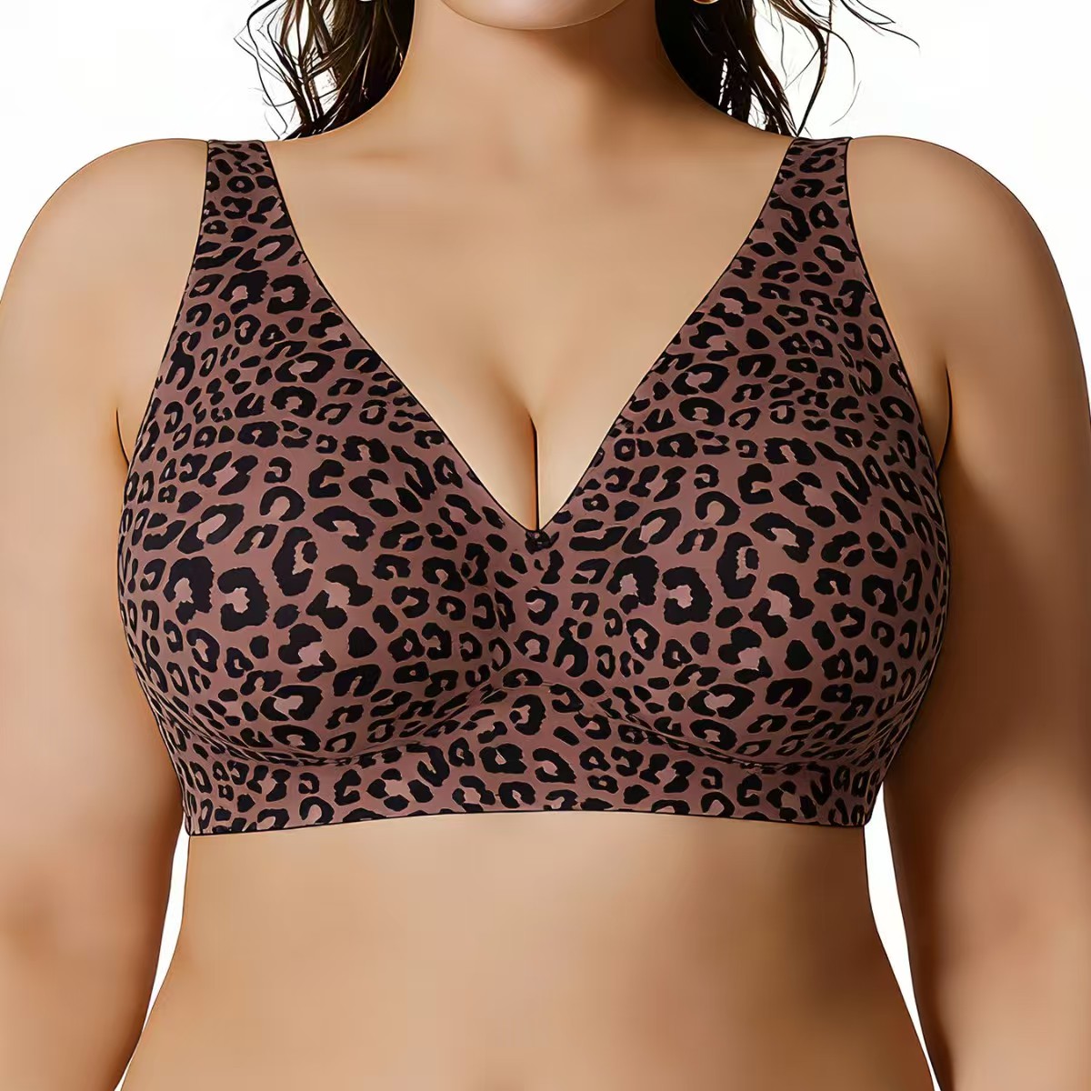 Leoprint draadloze push-up bra - Bralette Wireless Soft recensie en prijs