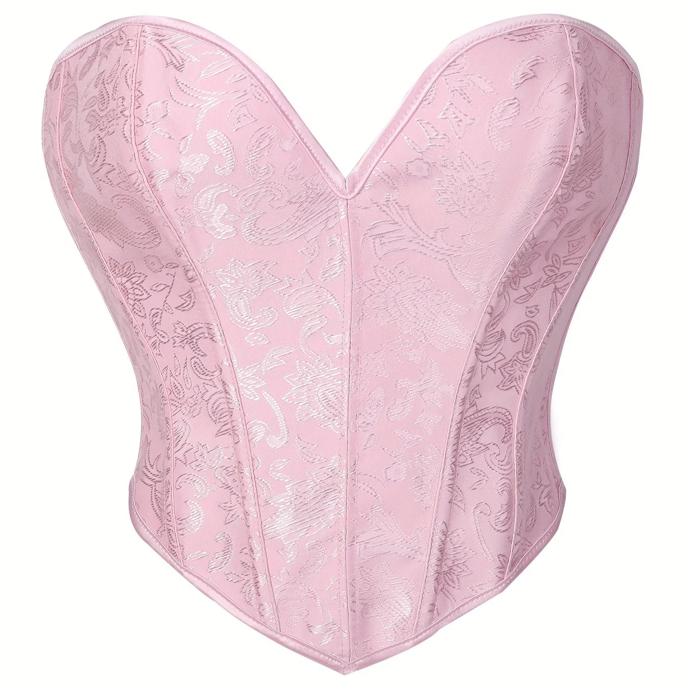 Roze korset gotische Victoriaa - Strapless Bra Backless recensie en prijs