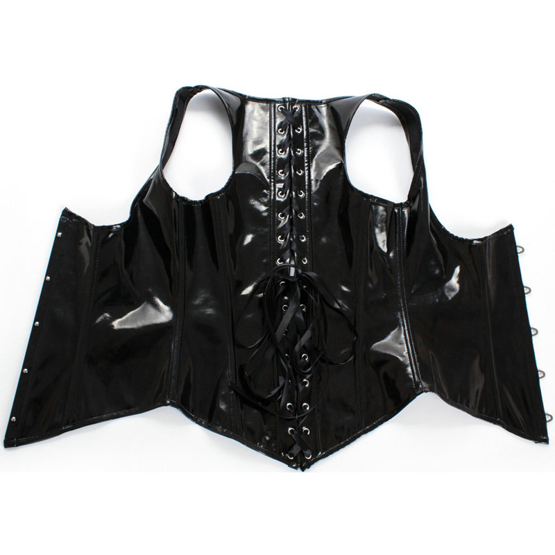 Zwart Pu Lederen Korset Gotisc - Corset Waist Cinch recensie en prijs