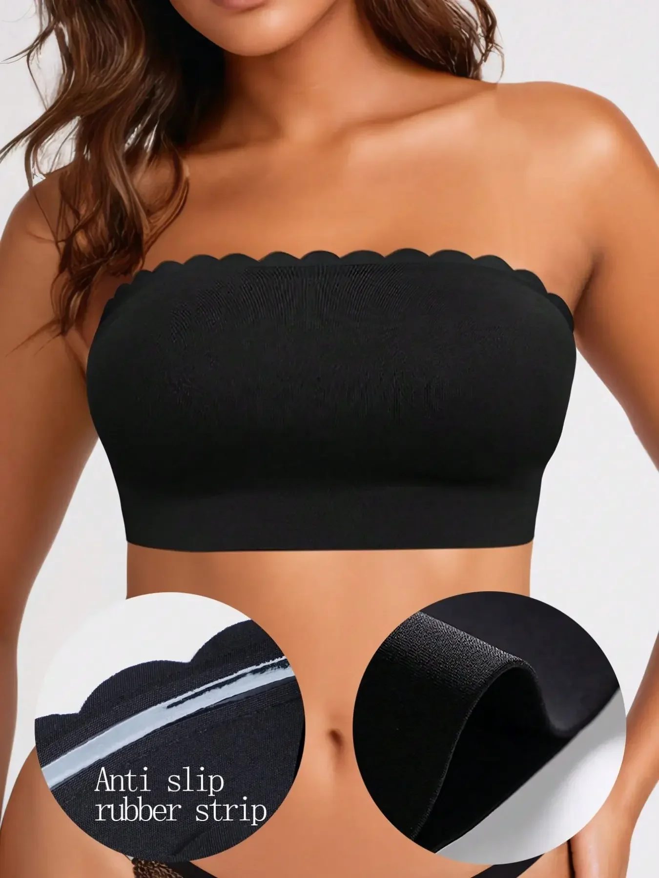 Dames strapless bh, naadloze b - Bralette Wireless Soft recensie en prijs