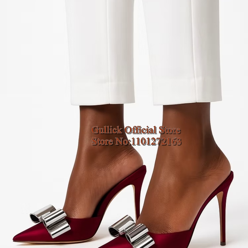 Metallic strik Vlinderknoop Fu - Slip Dress Satin recensie en prijs